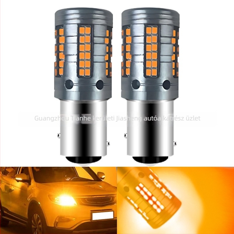 Autó LED magas fényerősségű kanyarjelző dekóder 1156, 84 LED, 7440, 2016, 84-SMD, 1157 féklámpa
