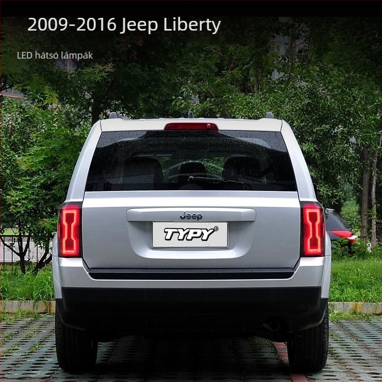 LED hátsó lámpa készlet Jeep Libertyhez (2009–2016) szekvenciális irányjelzőkkel