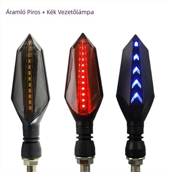 LED gyémánt alakú jelzőfény motorkerékpárhoz és robogóhoz, 12V, 3000K