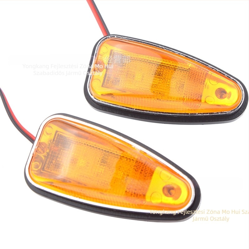 ATV négykerekű strandmotorhoz – LED háromszög irányjelző és figyelmeztető fény 50-125cc