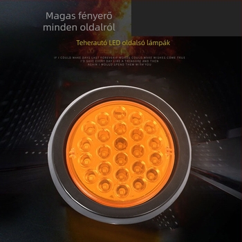 24V-os LED oldalsó lámpa teherautókhoz és furgonokhoz – 5W, LED, 6000K