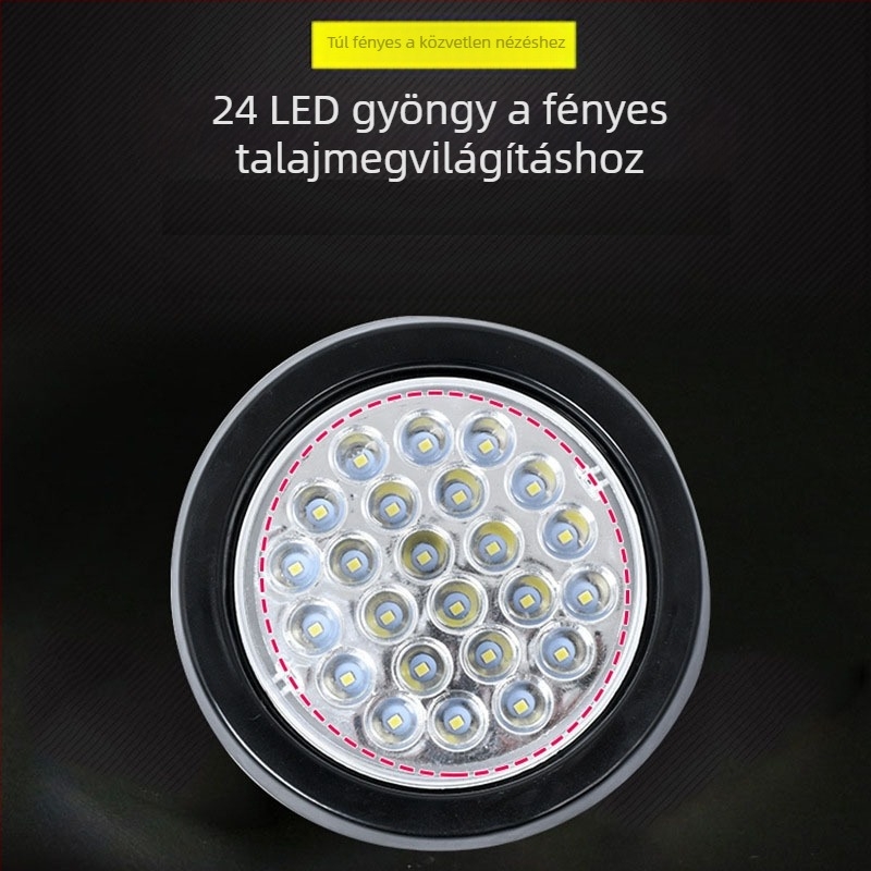 24V-os LED oldalsó lámpa teherautókhoz és furgonokhoz – 5W, LED, 6000K