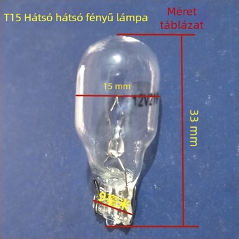 Magas helyzetű autó féklámpa, index és tolató fény, 12V/24V, univerzális