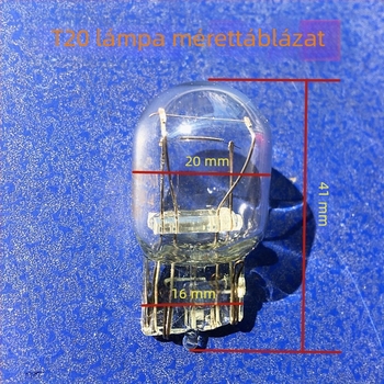 Magas helyzetű autó féklámpa, index és tolató fény, 12V/24V, univerzális