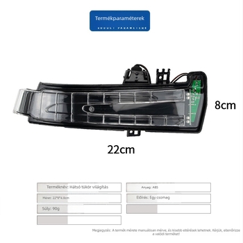 Mercedes-Benz E-osztály W212 visszapillantó tükör fény – HM ABS Class E 2129067401/2129067501