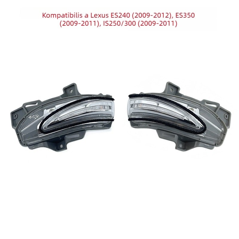 Visszapillantó tükör irányjelző fénye Lexus ES240-hoz 2009-2012 – LED, 12V, 5W, ABS+PC ház, élettartam 20 000 h