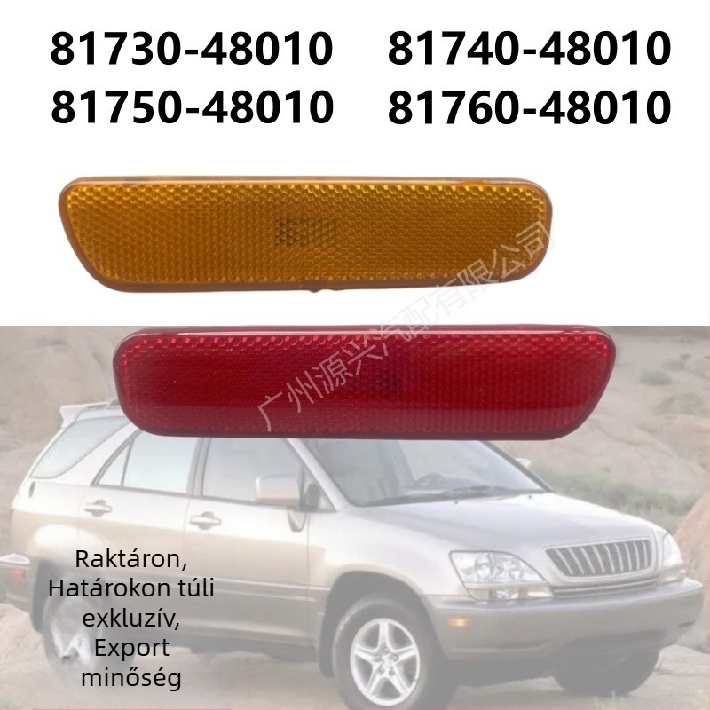 Lexus RX300 1999-2003 Első- és hátsó lökhárító oldal világítótestek, indexlámpák