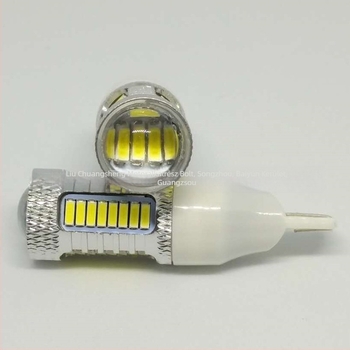 T15 4014 LED autólámpa, 10W, 12V, 6000K