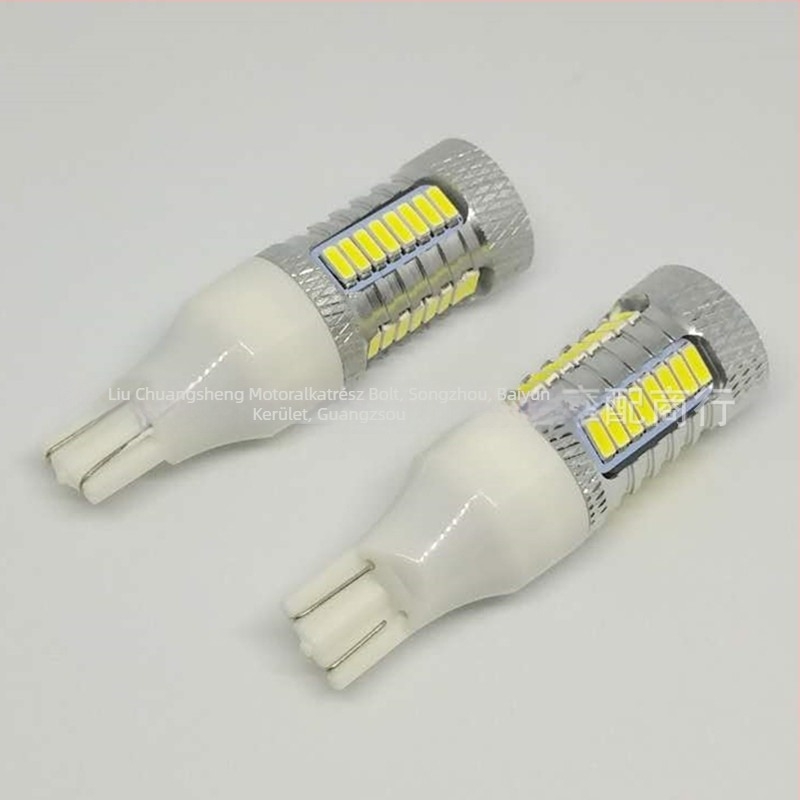 T15 4014 LED autólámpa, 10W, 12V, 6000K