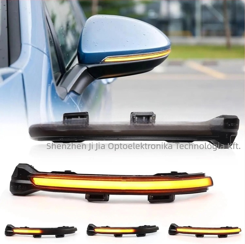 LED oldalsó tükrök jelzőfényei VW Golf 7/7.5 GTI és Touran számára – 12V, 5W, 6500K, ABS, 50000h