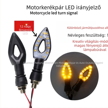 12V LED retro irányjelzők motorkerékpárokhoz és elektromos járművekhez