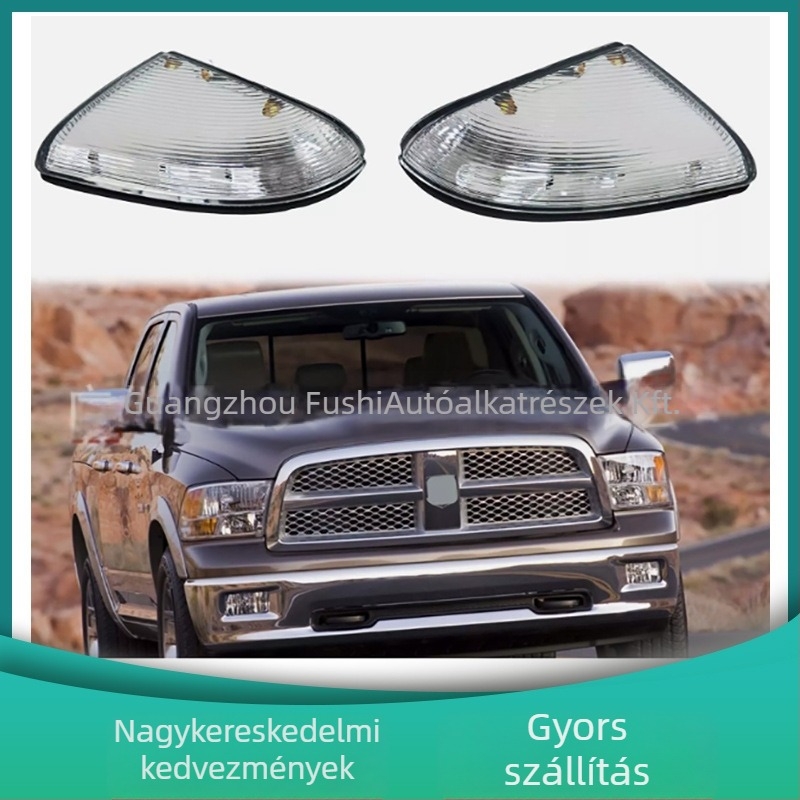Dodge Ram 1500/2500 visszapillantó tükör irányjelző fénye, 2009-2018, 12V, ABS+PC, Modell FSD-090, Cikkszám 68064948AA/68064949AA