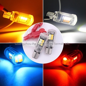 LED motorkerékpár hátsó lámpa, modell Kuq-motorcycle light-4 beads, 12V, 2835 16SMD LED, jelzőfény