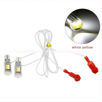 LED motorkerékpár hátsó lámpa, modell Kuq-motorcycle light-4 beads, 12V, 2835 16SMD LED, jelzőfény