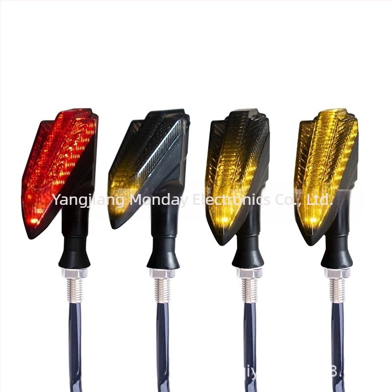 Motorkerékpár LED indexlámpa - 12V, 0,5W, 2835 LED, Y-203 modell, kompatibil motorokkal, ATV-vel, terepmotorokkal