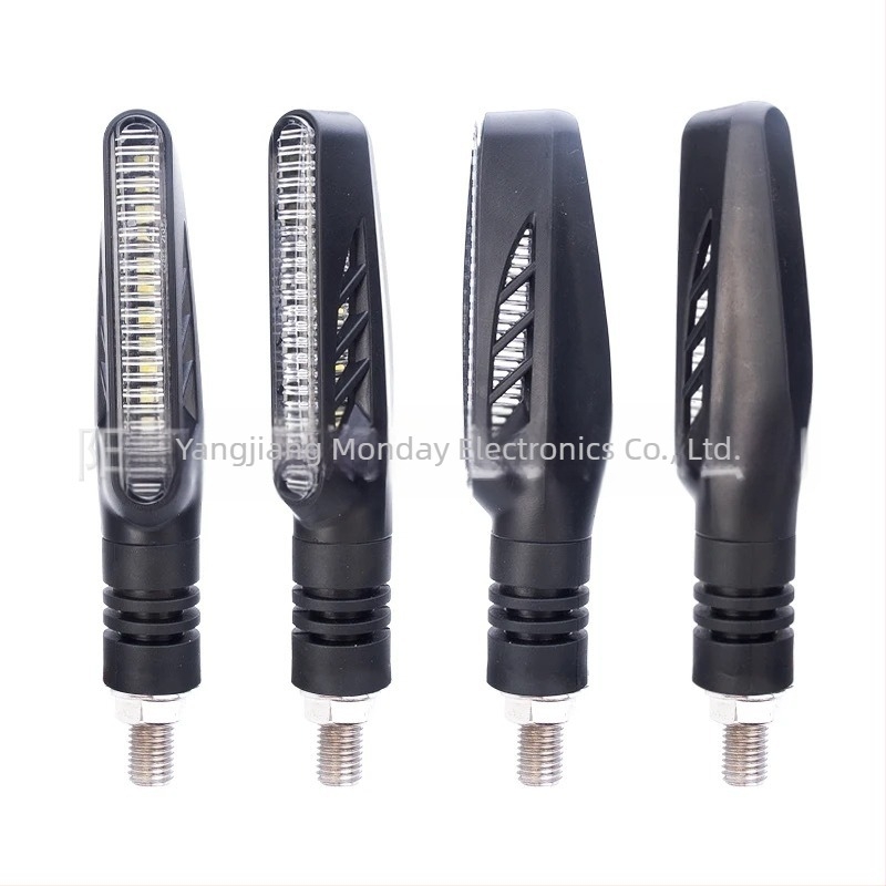 Motorkerékpár LED indexlámpa - 12V, 0,5W, 2835 LED, Y-203 modell, kompatibil motorokkal, ATV-vel, terepmotorokkal
