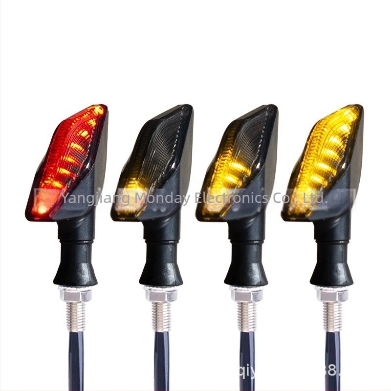 Motorkerékpár LED indexlámpa - 12V, 0,5W, 2835 LED, Y-203 modell, kompatibil motorokkal, ATV-vel, terepmotorokkal