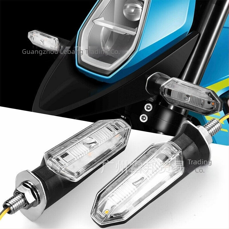 LED Big Shark motorkerékpár irányjelző világítás, kompatibilis Honda, Kawasaki és Yamaha