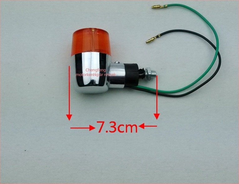 Motorkerékpár irányjelző - CF-Little Monkey, 12V, 10W, Műanyag