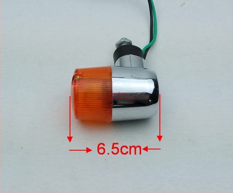 Motorkerékpár irányjelző - CF-Little Monkey, 12V, 10W, Műanyag