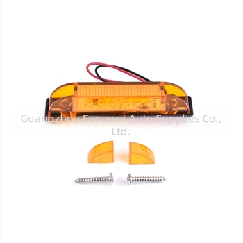 FN 9LED vízálló ABS 12V teherautó pozíciófény SMD/F5 fényforrással és hátsó lámpával