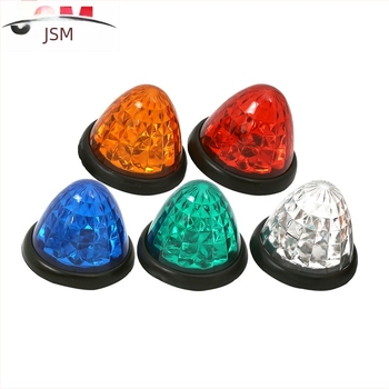 Kamion LED hátsó lámpa, 12–24V, 5W, polikarbonát ház