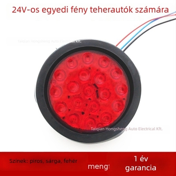 LED hátsó lámpa teherautókhoz és utánfutókhoz, 24V, 5W, 4500K