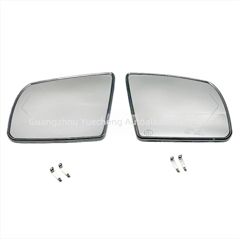 Hátsó nézet tükrének csere – sík tükör, 12V, ABS-ház, krómozott felület; Kompatibilis Toyota Sequoia 2008–2017 és Tacoma 2007–2021 (879030C100 / 879060C110)