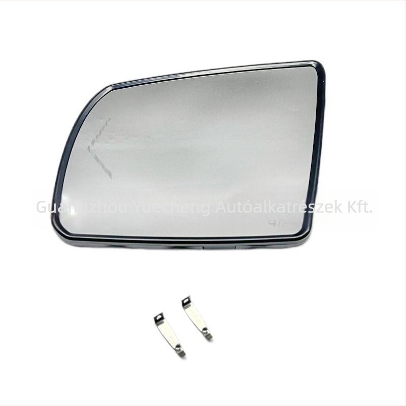 Hátsó nézet tükrének csere – sík tükör, 12V, ABS-ház, krómozott felület; Kompatibilis Toyota Sequoia 2008–2017 és Tacoma 2007–2021 (879030C100 / 879060C110)