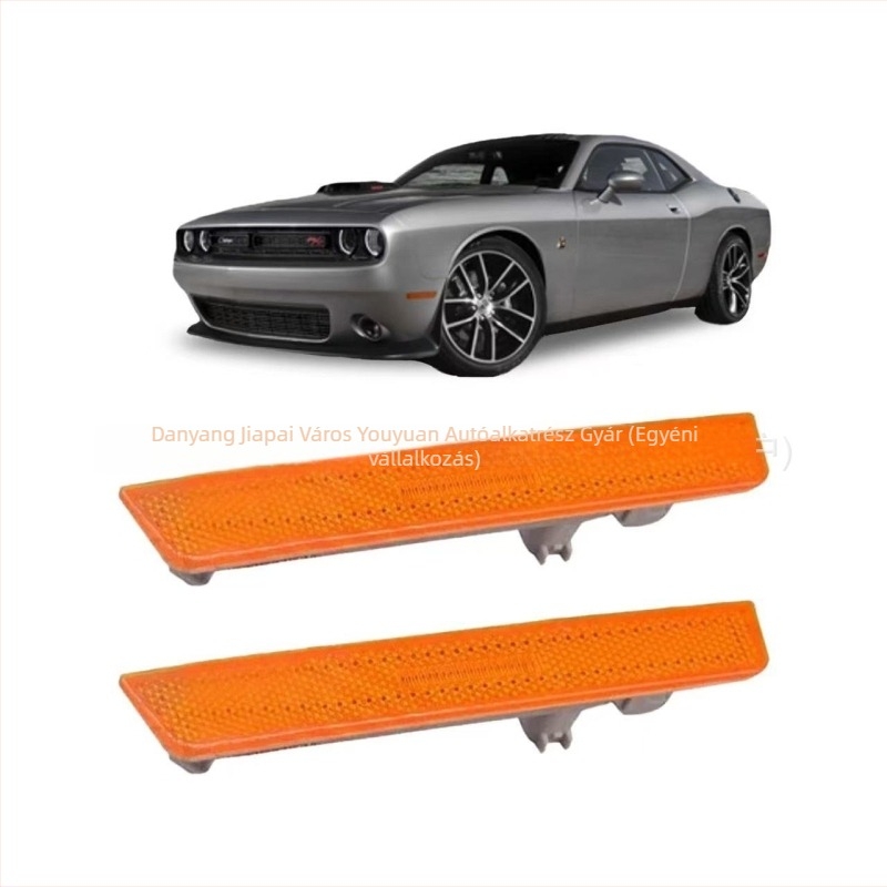 ABS anyagú első lökhárító oldalsó jelzőfény Dodge Challenger 2015-2023, bal–jobb pár 68195789AB/68195788AB