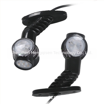 Kamion oldalsó LED-lámpa MK-186 - 12-24V, 18 LED, 2000-5000K, PC anyag