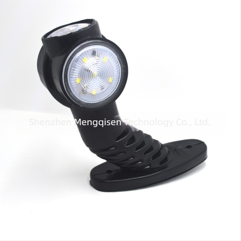Kamion oldalsó LED-lámpa MK-186 - 12-24V, 18 LED, 2000-5000K, PC anyag