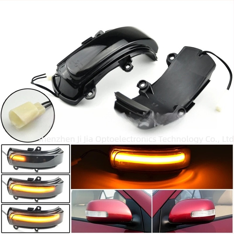 Jijia ABS+LED oldalsó tükör LED jelzőfények Toyota Corolla, 12V, 6500K, 50 000 óra élettartam