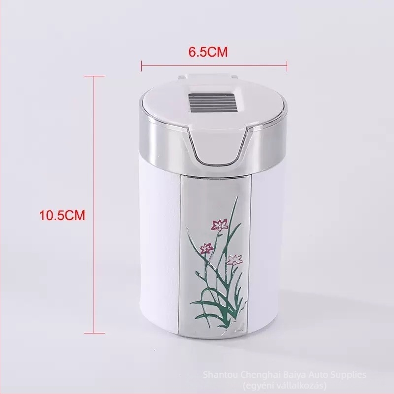 Autó hamutál fedővel, műanyag, 019 modell, 150 g, autóhoz, otthonhoz vagy irodához, testreszabható