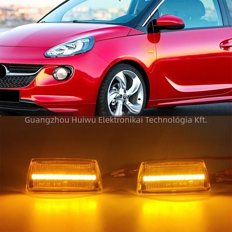 Opel sárvédő LED irányjelző – szekvenciális LED jelzés, 12V, 1.8W, 10000 óra
