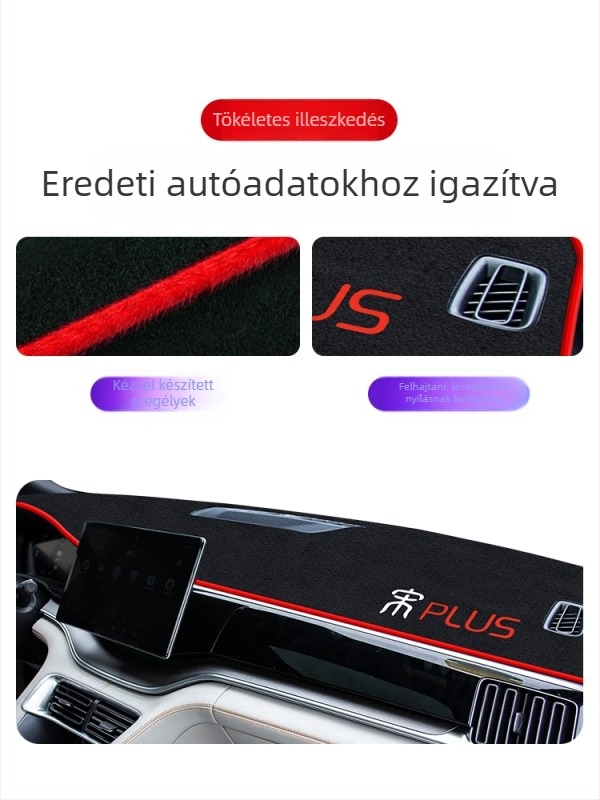 BYD Song Plus DMI Mi verzió középkonzol napvédő matrac, poliészter