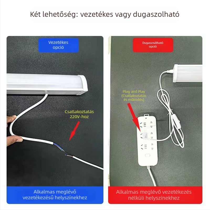 90°-os sarkú LED fali lámpa alumínium hosszú csíkkal – nappaliba, hálószobába, folyosóra, bejárathoz és erkélyre