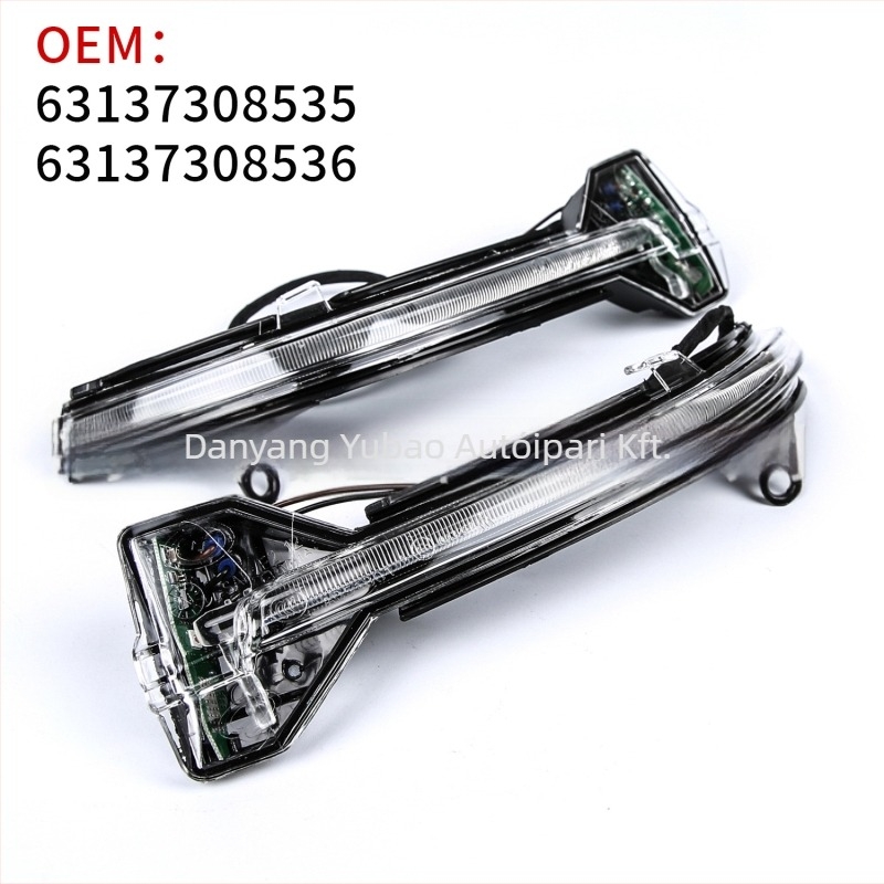 BMW 5-ös sorozat LED visszapillantó tükör jelzőfénye — 63137308535/63137308536, ABS