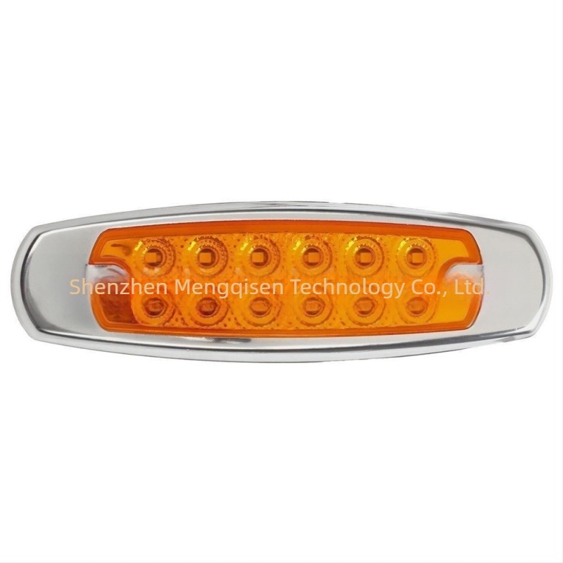Kamion oldalsó lámpa, modell 338, LED, 12/24V, 2000–4000K, PC