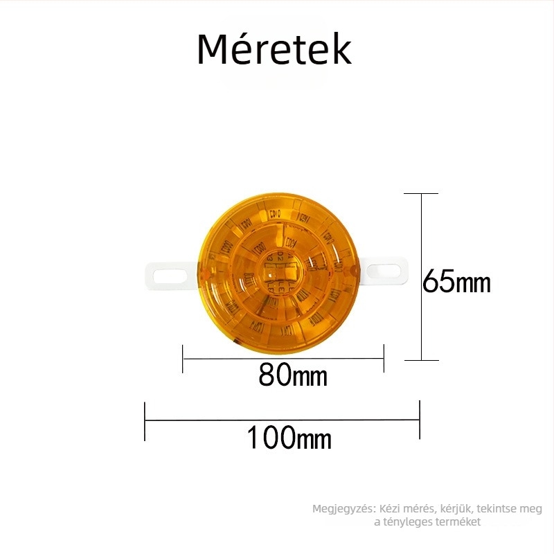24V LED kamion oldalsó fény – többszínű folyosó- és jelzőfény