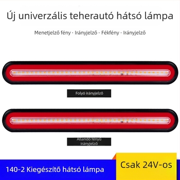 140-2 hátsó tolatólámpa, LED tolató fény, 12V/24V