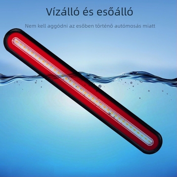 140-2 hátsó tolatólámpa, LED tolató fény, 12V/24V