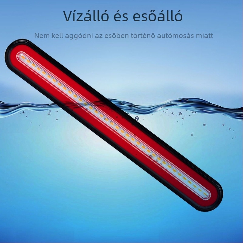 140-2 hátsó tolatólámpa, LED tolató fény, 12V/24V