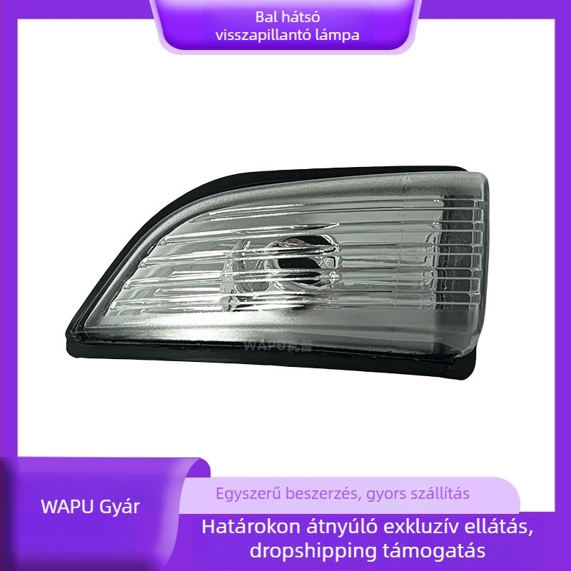 Volvo XC60 visszapillantó tükör világítás bal–jobb, 2009-2013 – 55W, 12V, PC+ABS, 5000h, 31217288/31217289