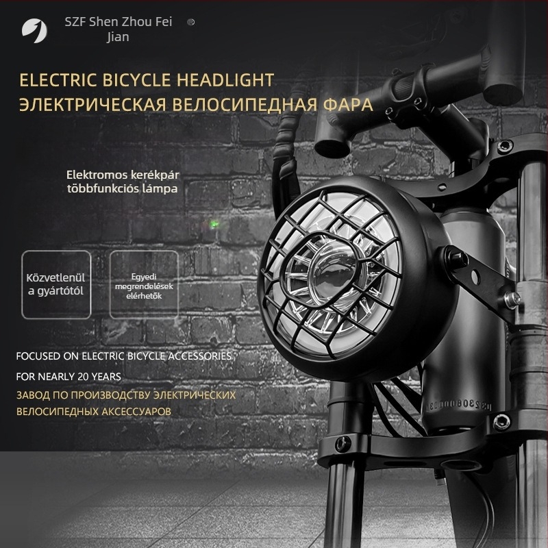 LED elsőfényszóró elektromos terep járműhöz MD-07, 7.7W, 48V, 600lm, IPX4