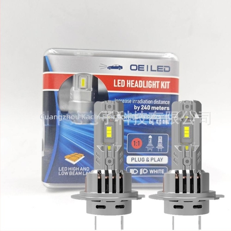 KACHI LED fényszóró H7 – 20W, integrált alacsony és magas fénycsóva, retrofit