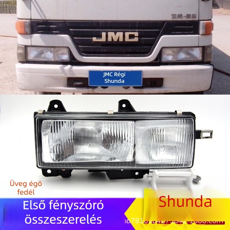 Isuzu teherautó első fényszóró üvege, 12V, 12A