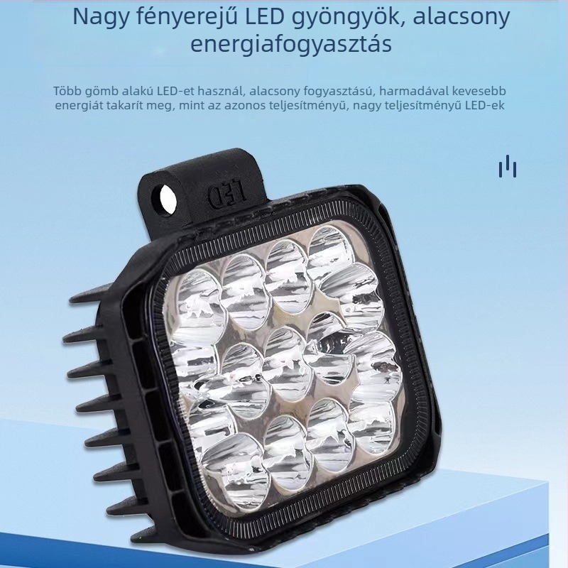 Kamion LED reflektor, 12-80V, 50W, IP68, munkagépekre és építőipari járművekre