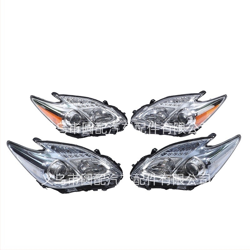 Prius első fényszóró 2010-2012, modellek 81130-47211 / 81170-47211, anyag: műanyag és fém, fényforrás: standard, fényszóró fedél: standard