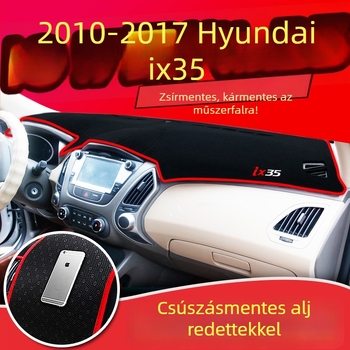 Autó műszerfalának napvédő matraca – poliszter, Bei Ai márka, testreszabható, nyomtatott logó